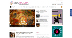 Desktop Screenshot of meakultura.pl